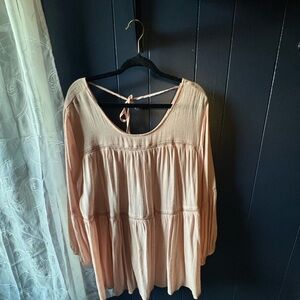 Blush Women's Tunic with Back Tie